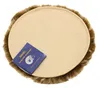Sitzauflage Diana aus Lammfell hochwollig Cappuccino Ø 34cm Produktbild-Vorschau 2