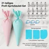 Garnierset Spritzbeutel 40-teilig, mit Tüllen, ideales Produktbild-Vorschau 2