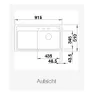 Spüle Blanco ZENAR 5 S 915 x 510 mm anthrazit 523934 Produktbild-Vorschau 13