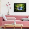 MuchoWow® MuchoWow® Gerahmtes Poster Dschungel - Wasserfall Produktbild-Vorschau 6