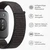 cinturino in nylon per Huawei Watch Fit 4 / 4 Pro - Nero Anteprima dell’immagine prodotto 3