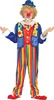 bunter Clown - Kostüm für Kinder Gr. 98 - 146, Produktbild-Vorschau 1