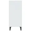 vidaXL Sideboard Blanc 90x34x80 cm Bois composite Voir les images du produit 10