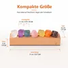 Heilendes Kristall-Nachtlicht, 7-Chakra-Stein-Bettlampe, Produktbild-Vorschau 2