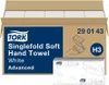 Tork 290143 asciugamano di carta 250 fogli Bianco Anteprima dell’immagine prodotto 3