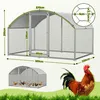 Izrielar 3x2x2m Hühnerstall Kuppeldach Tiergehege Produktbild-Vorschau 2