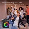 JYX Bluetooth Party-Lautsprecher Karaoke-Maschine mit 2PCS Produktbild-Vorschau 2