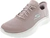A single Skechers Go Walk Flex-Grand Entry shoe in mauve is shown against a white background. Anteprima dell’immagine prodotto