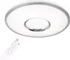 Plafon LED okrągły z pilotem LEON biały chromowany 68W Podgląd zdjęcia produktu 13