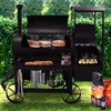 Smoker S-2 Lok | im Dampflok de Luxe Design | BBQ Grill und Produktbild-Vorschau 2
