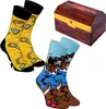 Rainbow Socks Socken Alltagssocken Piratenschatz 2 Paar Produktbild-Vorschau 1