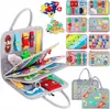 Montessori Sensoric Manipulation Panel Clock Material Case Náhled obrázku produktu 1