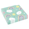 Rainbow-Regenbogen-Party-Set 53tlg. für 16 Gäste Teller Produktbild-Vorschau 4