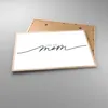 Gerahmtes Poster - Rahmen in heller Eiche - Ich liebe dich Produktbild-Vorschau 3