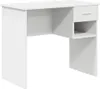 vidaXL Schreibtisch mit Schubladen Weiß 90 x 49 x 75 cm Produktbild-Vorschau 1