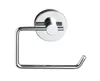 A chrome toilet paper holder is shown against a white background. Produktbild-Vorschau