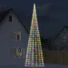 vidaXL Albero di Natale a LED per pennone 3000 LED Anteprima dell’immagine prodotto 2