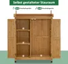 MCombo Holz Pflanztisch outdoor wetterfest, Gärtnertisch Produktbild-Vorschau 3