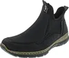 A black Rieker women's boot is shown against a white background. Voir les images du produit