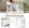 WOLTU Bartisch, Stehtisch mit 1 Schublade & 3 Ablagen, Produktbild-Vorschau 7