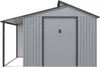 Abri de jardin métal avec pergola "Madras" - 9.12 m² - 257 Voir les images du produit 3