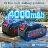 Bezdrátový tlakový čistič Hcalory, motor 160 W, max. 70 Náhled obrázku produktu 3