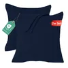 Jersey Kissenbezug 2er Set 80x80 cm 100% Baumwolle Produktbild-Vorschau 2
