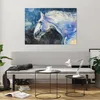 Bilder auf glas - Einteilig - Pferd Aquarell Porträt - Produktbild-Vorschau 6