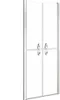 vidaXL Duschtür Transparent ESG 81x190 cm Produktbild-Vorschau 1