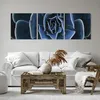 Bild auf Leinwand - Leinwandbild - 3 Teile - Blau Kaktus Produktbild-Vorschau 6
