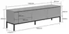 FineBuy Lowboard 150cm TV Kommode Grau Rechteckig mit 3 Produktbild-Vorschau 3