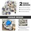2 kusy potahu na židle Club Chair Covers, Stretch Printed Náhled obrázku produktu 7