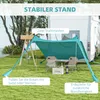 Outsunny Sonnenschutzdach Sonnensegel Wasserdicht UV- und Produktbild-Vorschau 5