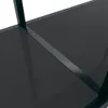vidaXL Konsolentisch Schwarz 220x35x75,5 cm Hartglas Produktbild-Vorschau 5