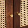 vidaXL Dressoir, bruin, 60 x 33,5 x 75 cm, massief Productafbeelding-voorbeeld 6