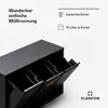 Klarstein Ordnungshüter 3-in-1 Mülleimer - 45L Produktbild-Vorschau 2
