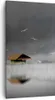 Bild auf Leinwand - Leinwandbild - Einteilig - Hütte Nebel Produktbild-Vorschau 1