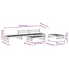 The Living Store 5-tlg. Garten-Lounge-Set Massivholz Kiefer Produktbild-Vorschau 7