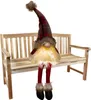 Weihnachten LED Deko Wichtel Figur Kanthenocker 25cm (60cm) Produktbild-Vorschau 4