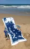 Handtuch Nordsee blau weiß Badetuch Strandtuch 100% Produktbild-Vorschau 5