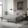 ML-Design Polsterbett 180x200 cm Grau Doppelbett mit Produktbild-Vorschau 1