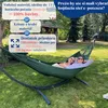 Amaca Potenza con telaio Per due persone amaca 220x160 cm I Anteprima dell’immagine prodotto 16