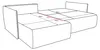 FURMEB24 L-formiges Polstersofa Lino, mit Schlaffunktion, Produktbild-Vorschau 7