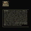 A black background with a white box containing product ingredients and nutritional information. Produktbild-Vorschau
