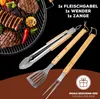 bremermann Grillbesteck 3er Set | Edelstahl mit Produktbild-Vorschau 6