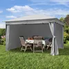 TOOLPORT Tonnelle de Jardin 3x4 m pavillon, bâche de toit Voir les images du produit 5