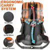 Turistický batoh 50L muži ženy trekingový batoh s Náhled obrázku produktu 4