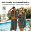 Komfortec 8er Handtuch Set aus 100% Baumwolle, 4 Badetücher Produktbild-Vorschau 7