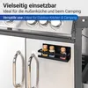 WENKO Magnetisches Gewürzregal Ima Schwarz 30 x 12 x 11 cm Produktbild-Vorschau 6