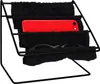 QUVIO Desk Storage Rack - Metall und Stoff - Produktbild-Vorschau 1